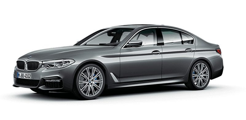 BMW Serie 5 gris oscuro
